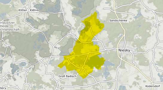 Immobilienpreisekarte Quitzdorf am See